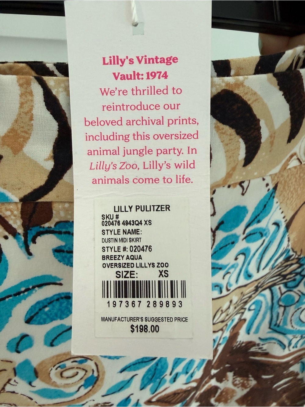 Lilly Pulitzer Dustin Midi Skirt. Size XS - Picture 9 of 11